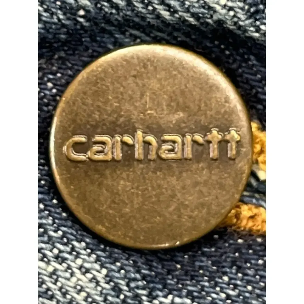 Carhartt Relaxed Fit Men’s Jeans 36x34 Dark Wash Durable Workwear Denim